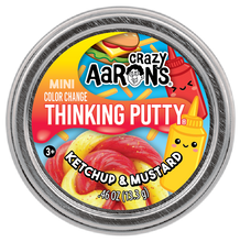 Mini Thinking Putty Ketchup and Mustard
