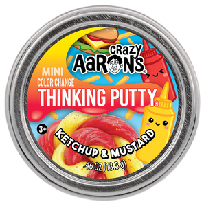 Mini Thinking Putty Ketchup and Mustard