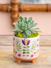Folk Flower Natural Life Mini Artisan Planter
