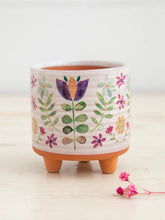 Folk Flower Natural Life Mini Artisan Planter