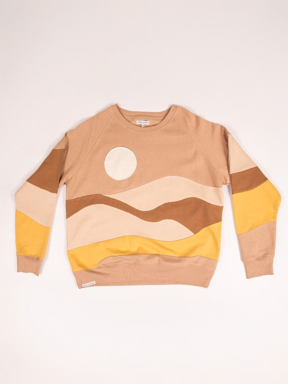 Sun Patchwork Crewneck - Simply Southern