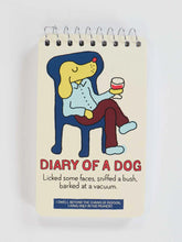 Diary Of A Dog 3x5 Spiral Notebook