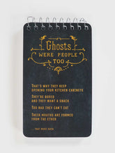 Ghosts Were People Too 3x5 Spiral Notebook