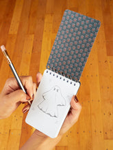 Ghosts Were People Too 3x5 Spiral Notebook