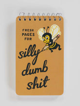 Silly Dumb Sh*t 3x5 Spiral Notebook