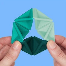 Speks Teal Pivot Silicone Flexagon