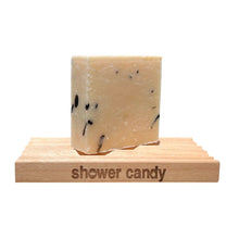 Shower Candy Wood Soap Tray 6"