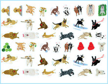 Really Excited Dogs Sticker Set