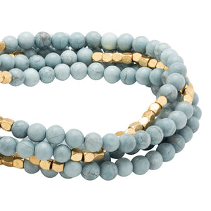 Stone Wrap: Blue Howlite - Stone of Harmony