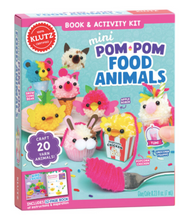 Mini Pom-Pom Food Animals