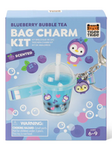 Blueberry Bubble Tea Bag Charm Kit