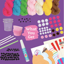 Mini Pom-Pom Food Animals