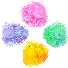 Light-Up Shaggy Dog Puffer 5.5"