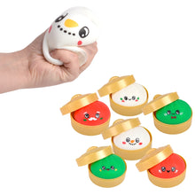 Christmas Squish and Stretch Dumplings 3.5"