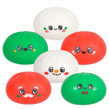Christmas Squish and Stretch Dumplings 3.5"