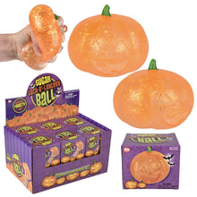Jack-O-Lantern Squeezy Sugar Ball 3"