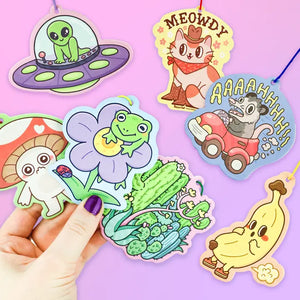 Frog Booty Car Vehicle Scented Air Freshener