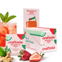 Strawberry Mule Cocktail / Mocktail Mixer