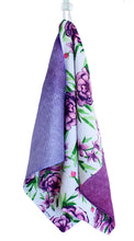 Bright Purple Flowers | Two Sided Waffle Tea Towels
