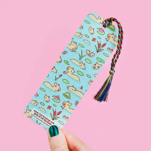 Reading Makes Me Capy Capybara Bookmark