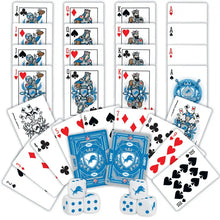 Detroit Lions - 2 Pack Playing Cards and Dice Set