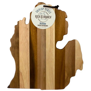 Rock & Branch® Shiplap Series Michigan Serving Board