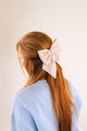 Simply Southern Cream Bow with Dots