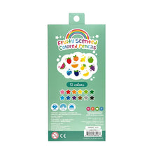 Yummy Yummy Fruit Scented Colored Pencils- Set of 12