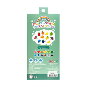 Yummy Yummy Fruit Scented Colored Pencils- Set of 12