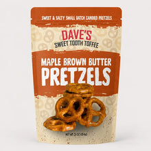 Maple Brown Butter Toffee Covered Pretzels