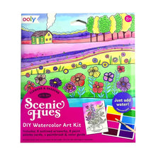 Scenic Hues DIY Watercolor Kit Flowers & Gardens