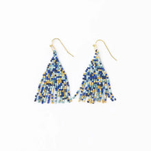 Cassie Mini Confetti Short Fringe Earrings