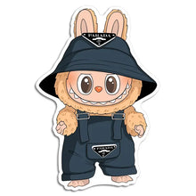 Lagugu Parada Overalls Die Cut Sticker