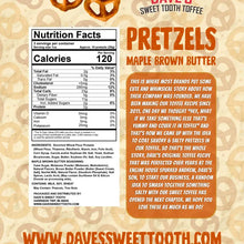 Maple Brown Butter Toffee Covered Pretzels