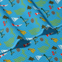 Emblems of Michigan Waffle Recycled Dish Towel