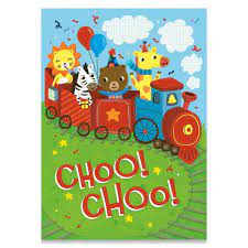 Chooo Choo Birthday Card