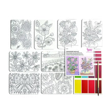 Scenic Hues DIY Watercolor Kit Flowers & Gardens