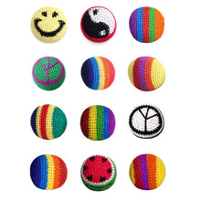 Extreme Retro Hand-Knitted Kick Pouch Footbag