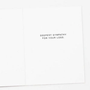 Helen Keller Quote Sympathy/Support Card