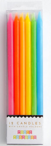 Rainbow Candle Set - 12 ct.