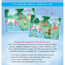 Unicorns Sticker Doll Dress-Up Book