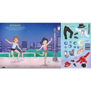 Dancers Sticker Doll Dress-Up Book