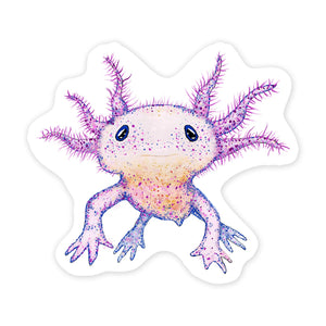 Axolotl - 3" Premium Sticker