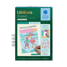 Winter Wonderland Lifelines FlowArt Dot By Letter