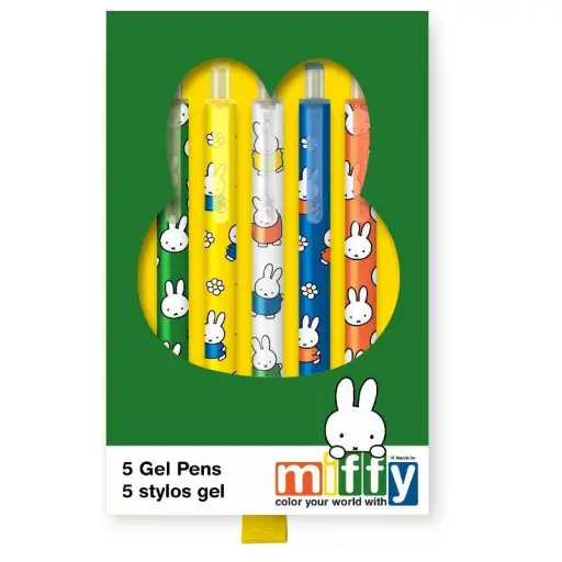 Soft-Touch Gel Pen Set Classic Miffy