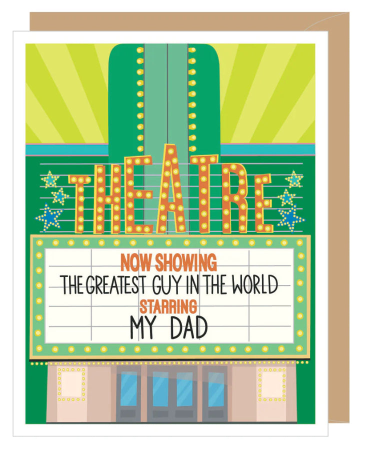 Theatre Dad Father’s Day Card