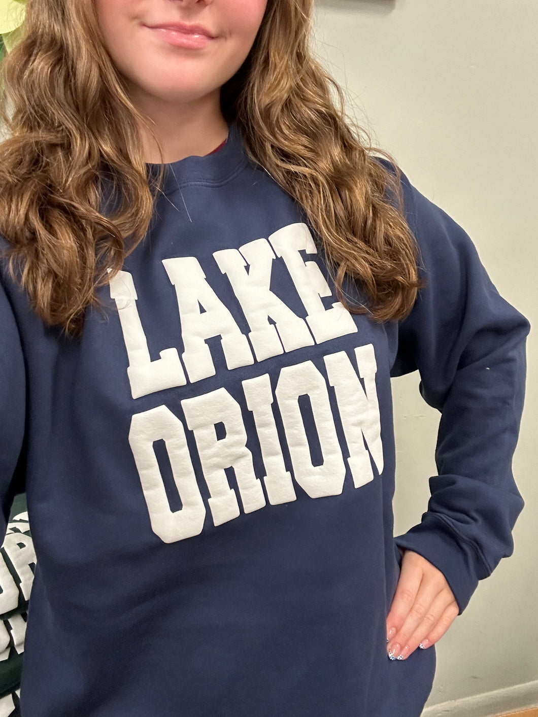 Navy Lake Orion Sweatshirt