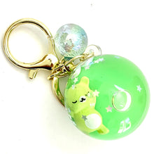 Sleeping Animal Ball Key Charm