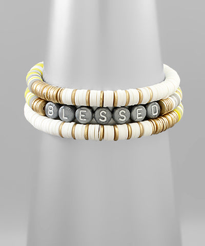 Blessed Beaded Bracelet Set