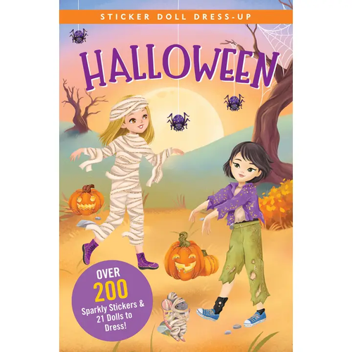 Halloween Sticker Doll Dress-Up Book